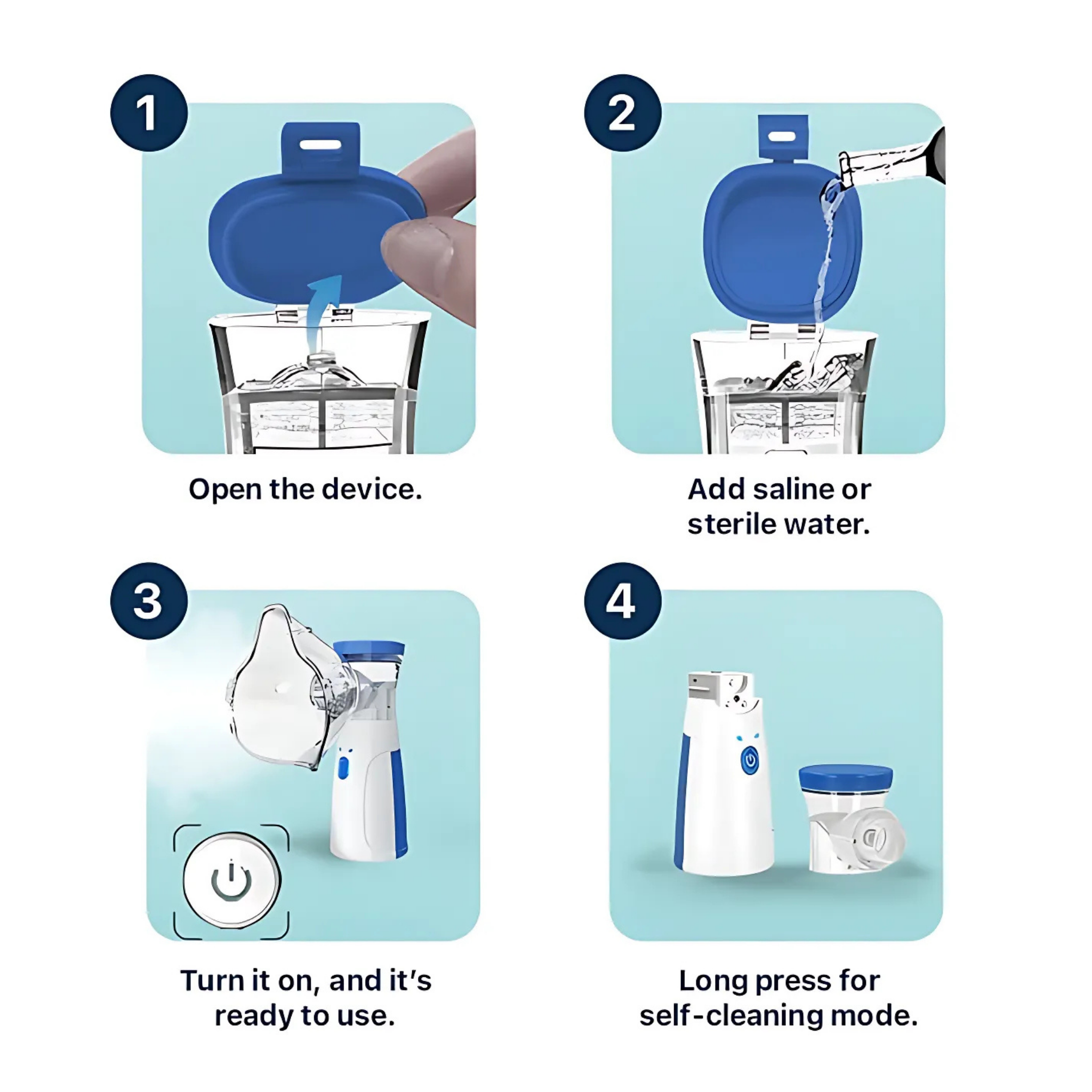 PureInhale™ Portable Nebulizer