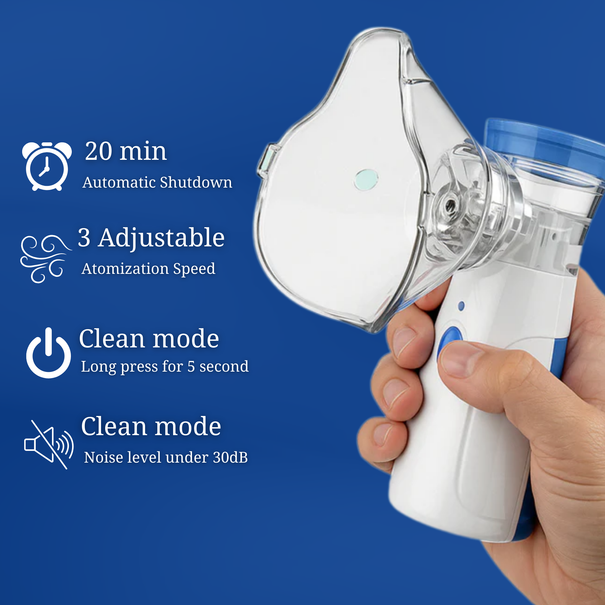 PureInhale™ Portable Nebulizer